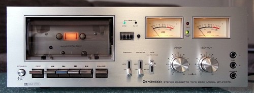 Pioneer f7070 tape - tape, deck