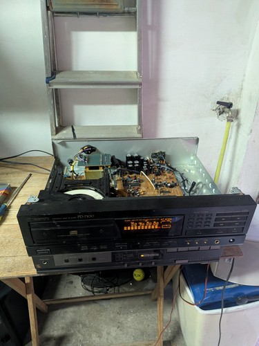 Lettore pioneer 7100 - pioneer, pd-7100